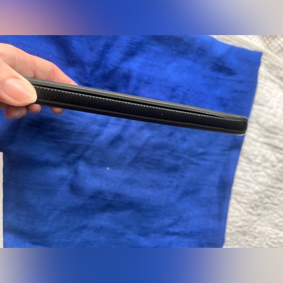 (2)A13 Samsung galaxy phone cases black & rose gold waterfall pink sequins float - Picture 8 of 11